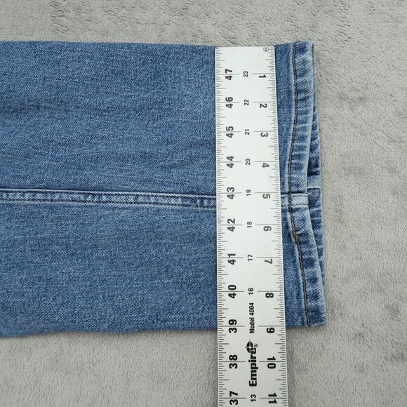 Levi's Signature Gold Jeans Mens Size 46x30 Blue Regular Straight Denim Stretch - Picture 4 of 16